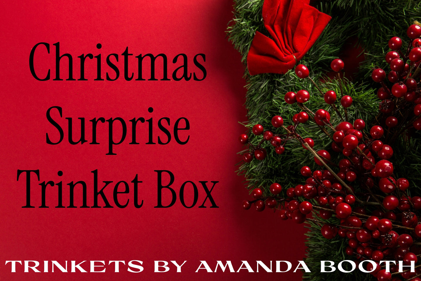 Christmas Surprise Trinket Box
