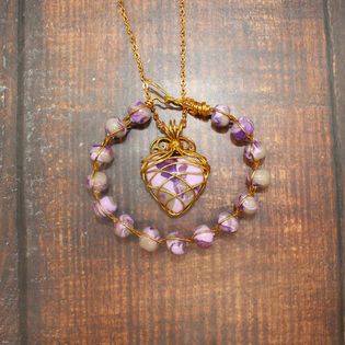 Clay Base Wire Wrapped