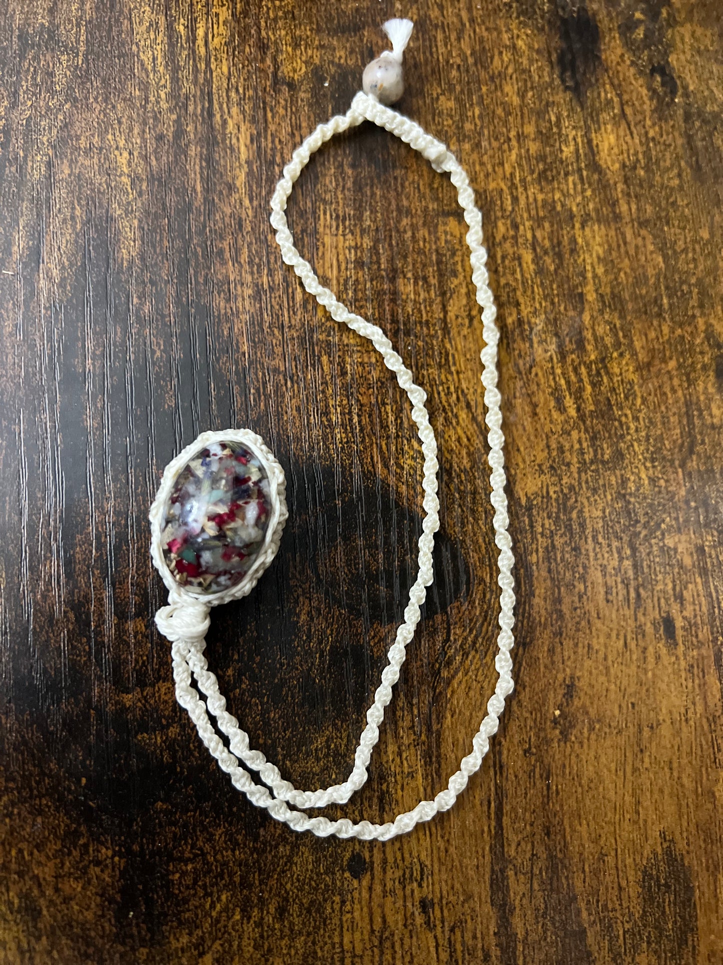 Macrame Custom Intention Necklace