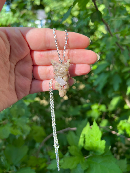 Intention Animal - Cat (holding crystal)