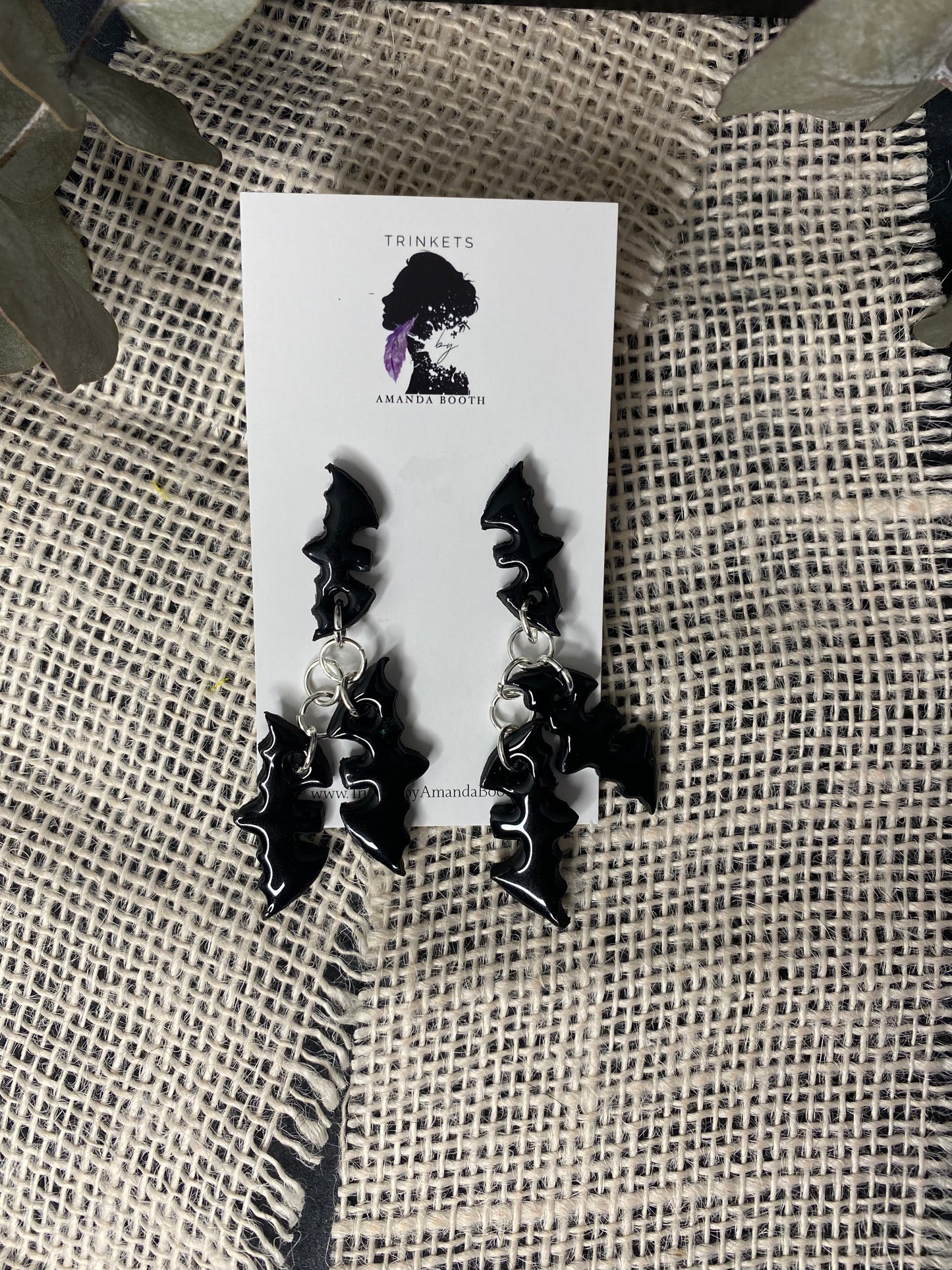 Bats Earrings