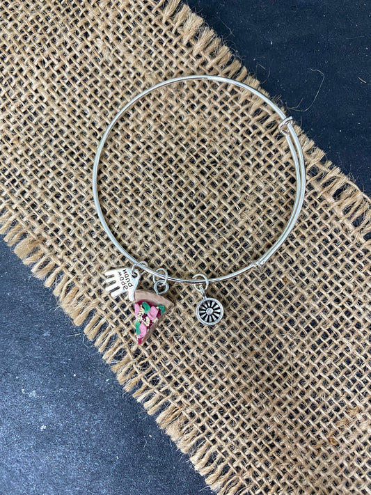 Pizza Charm Bracelet