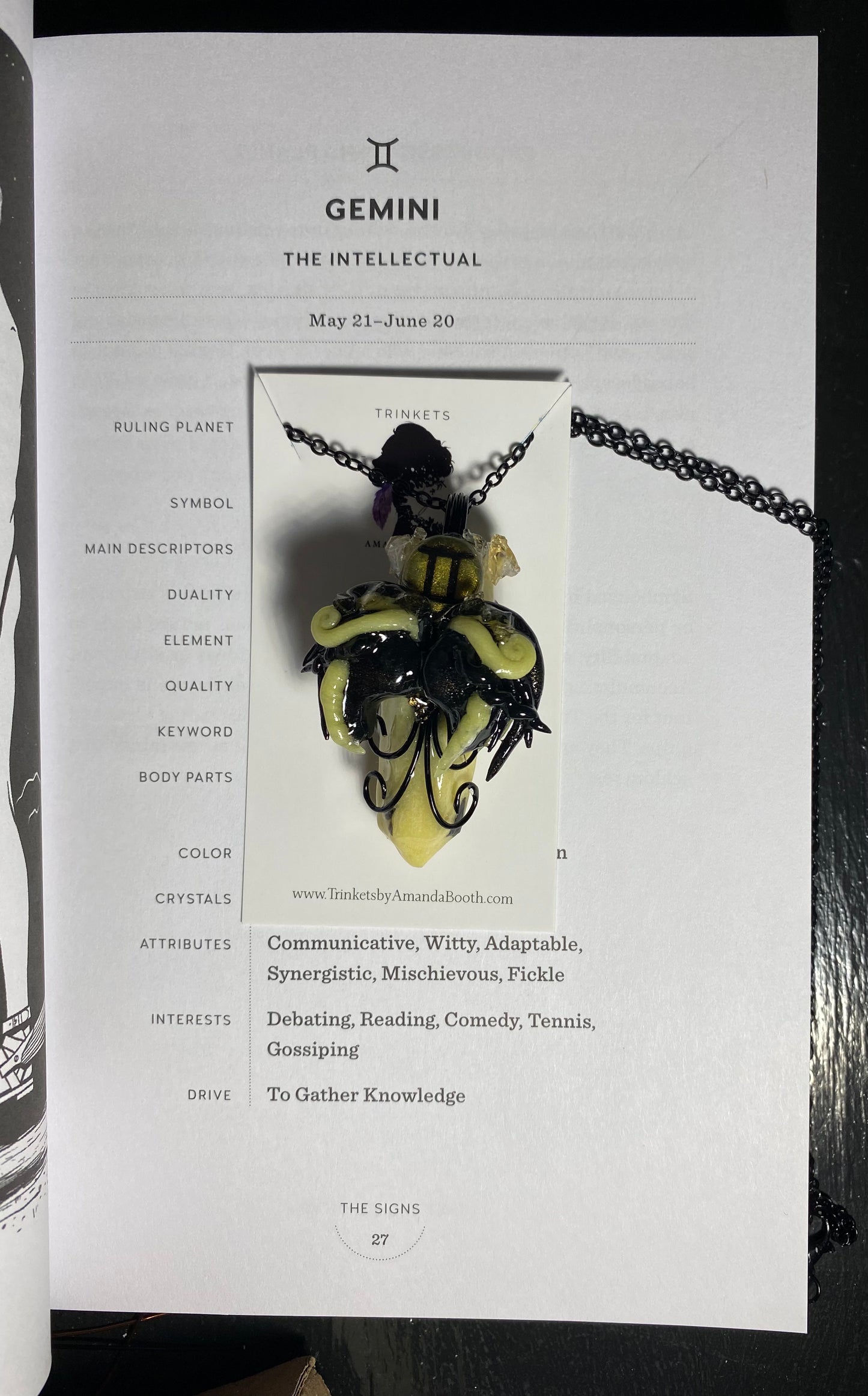 Gemini ♊️ Zodiac Necklace