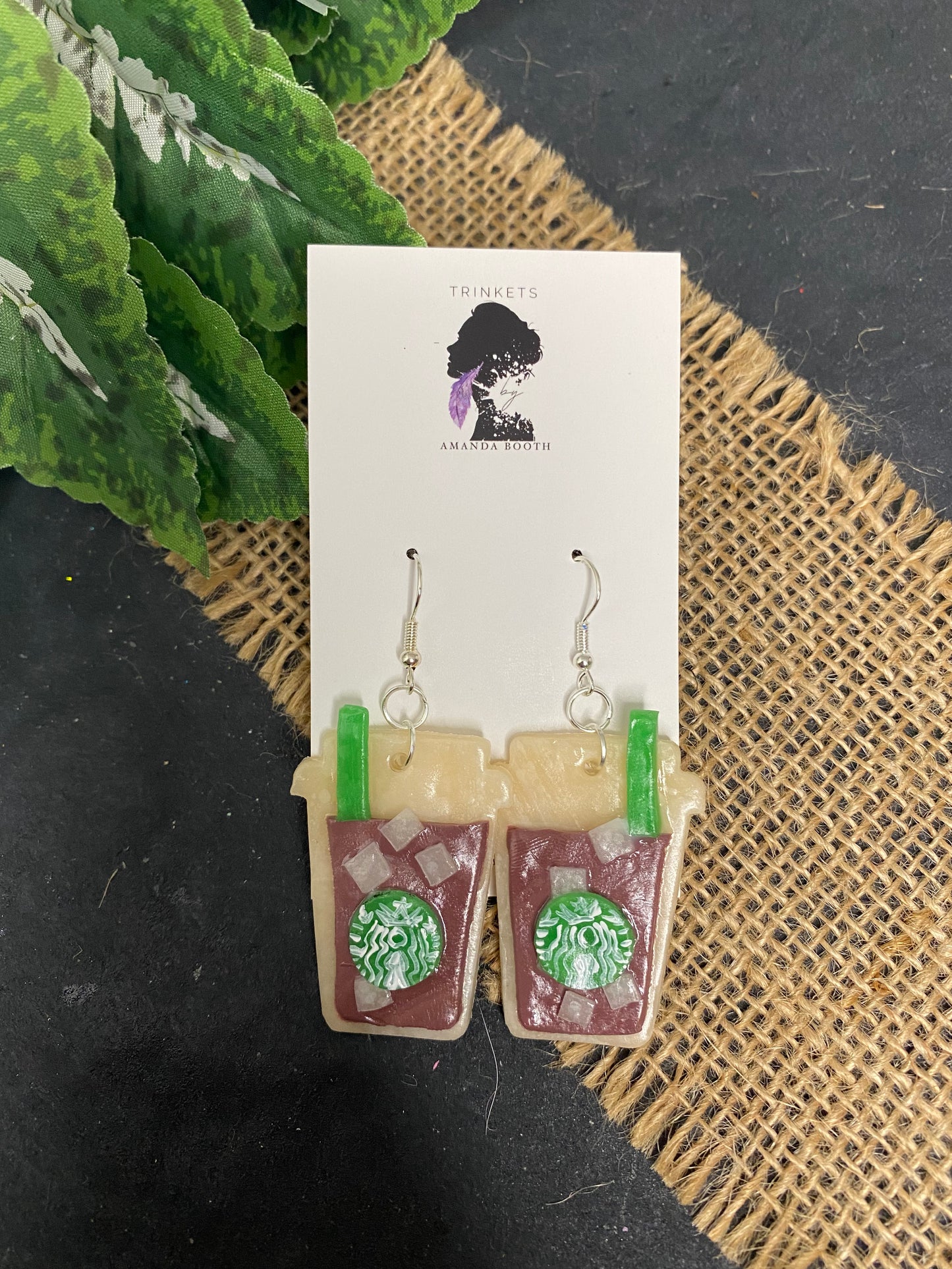 Ice Coffee Earrings