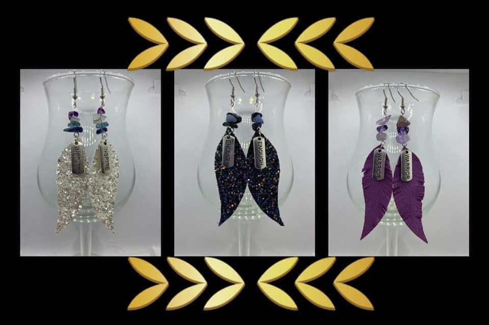 Custom Affirmation Earrings