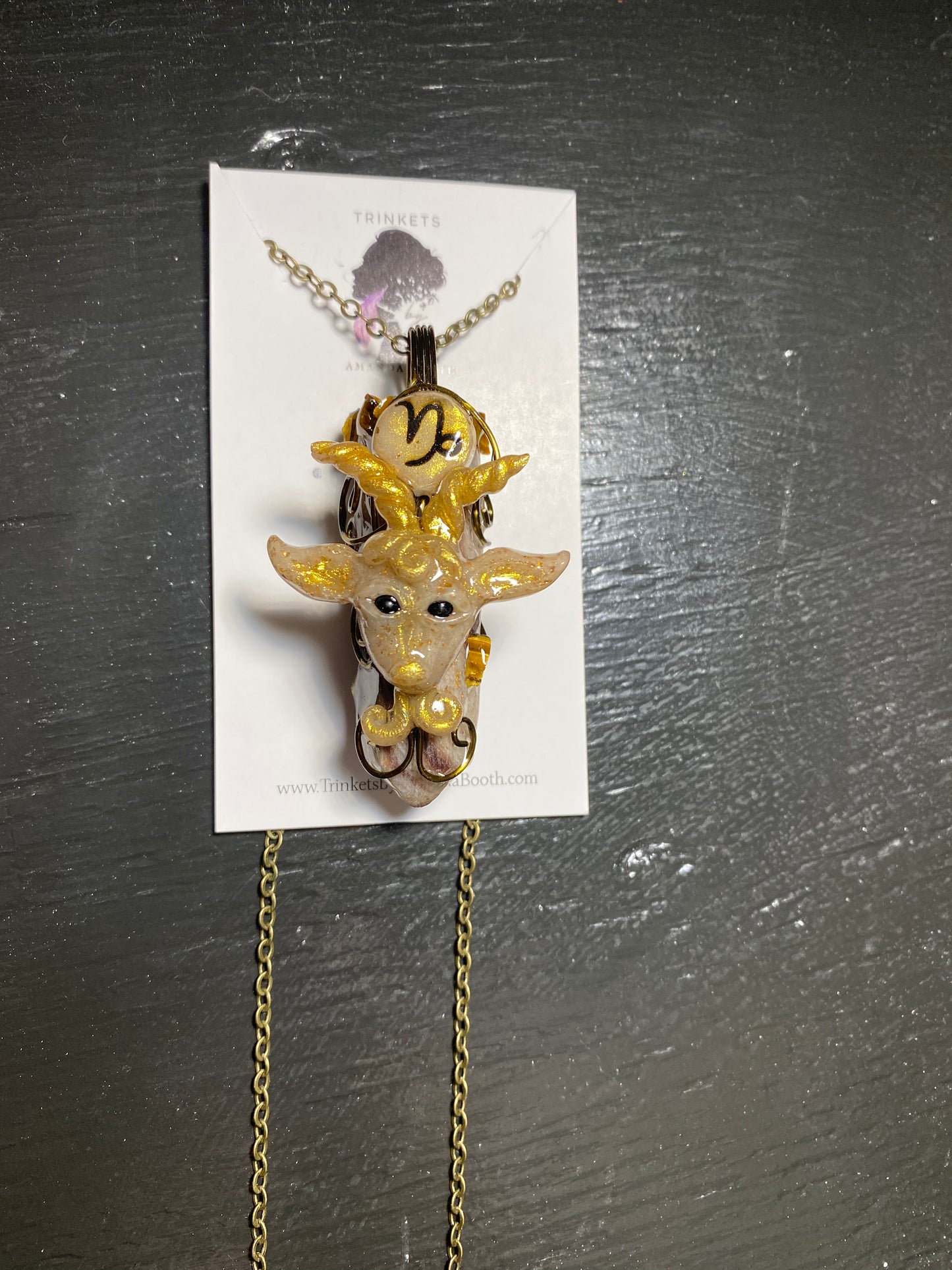 Capricorn ♑️ Zodiac Necklace