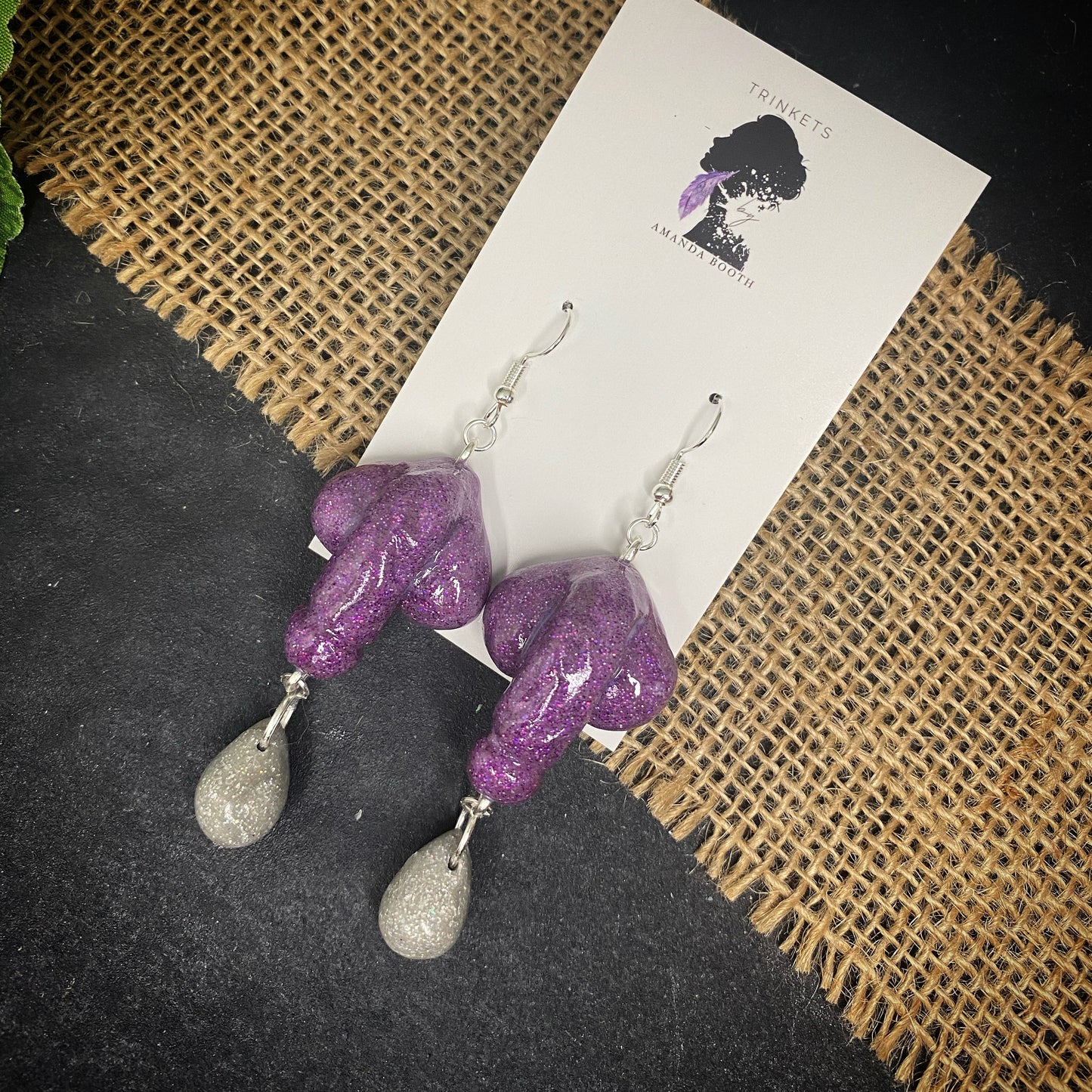Purple Glitter Dicks
