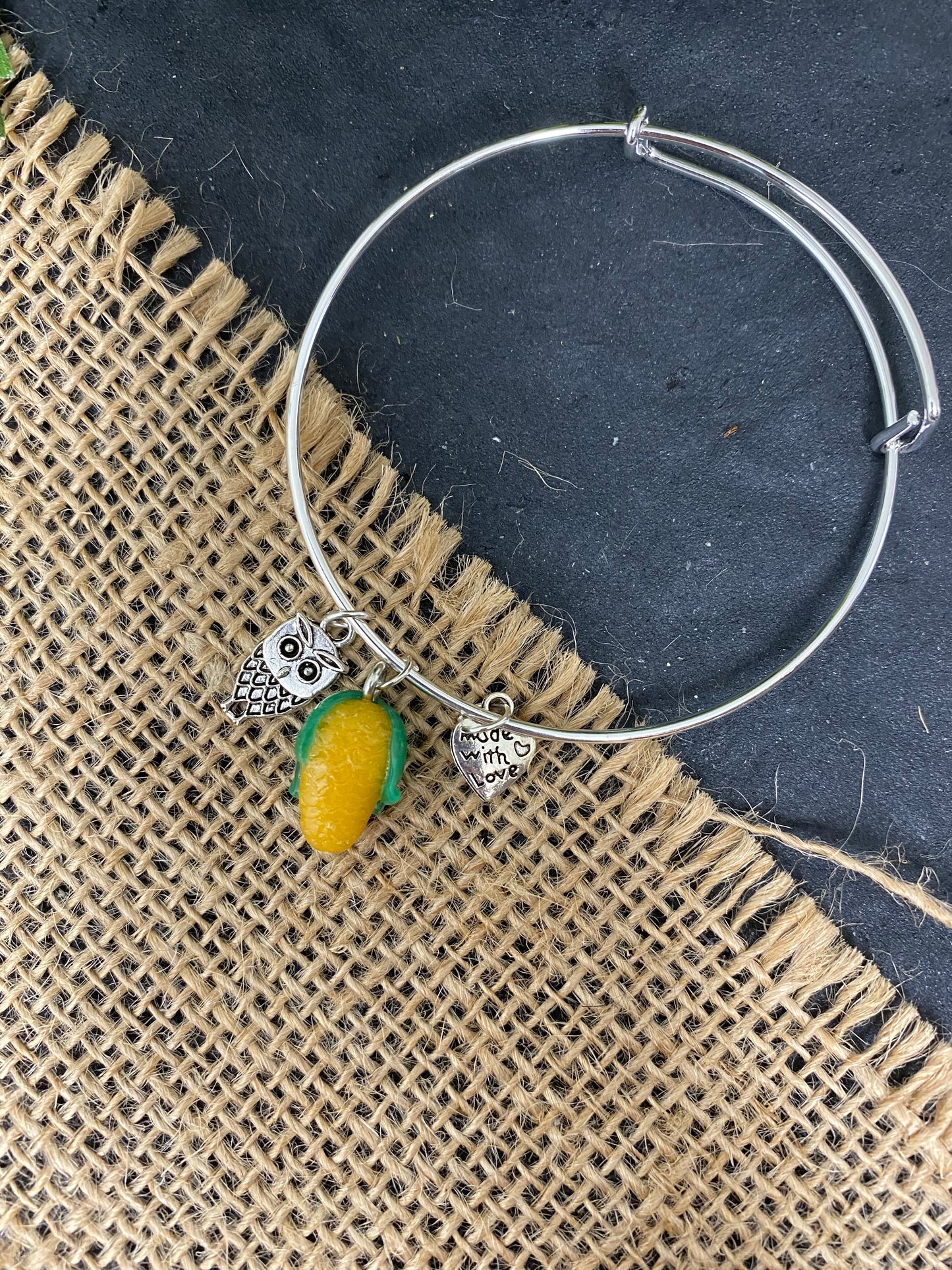 Corn Charm Bracelet