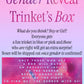 Gender Reveal Trinket Box