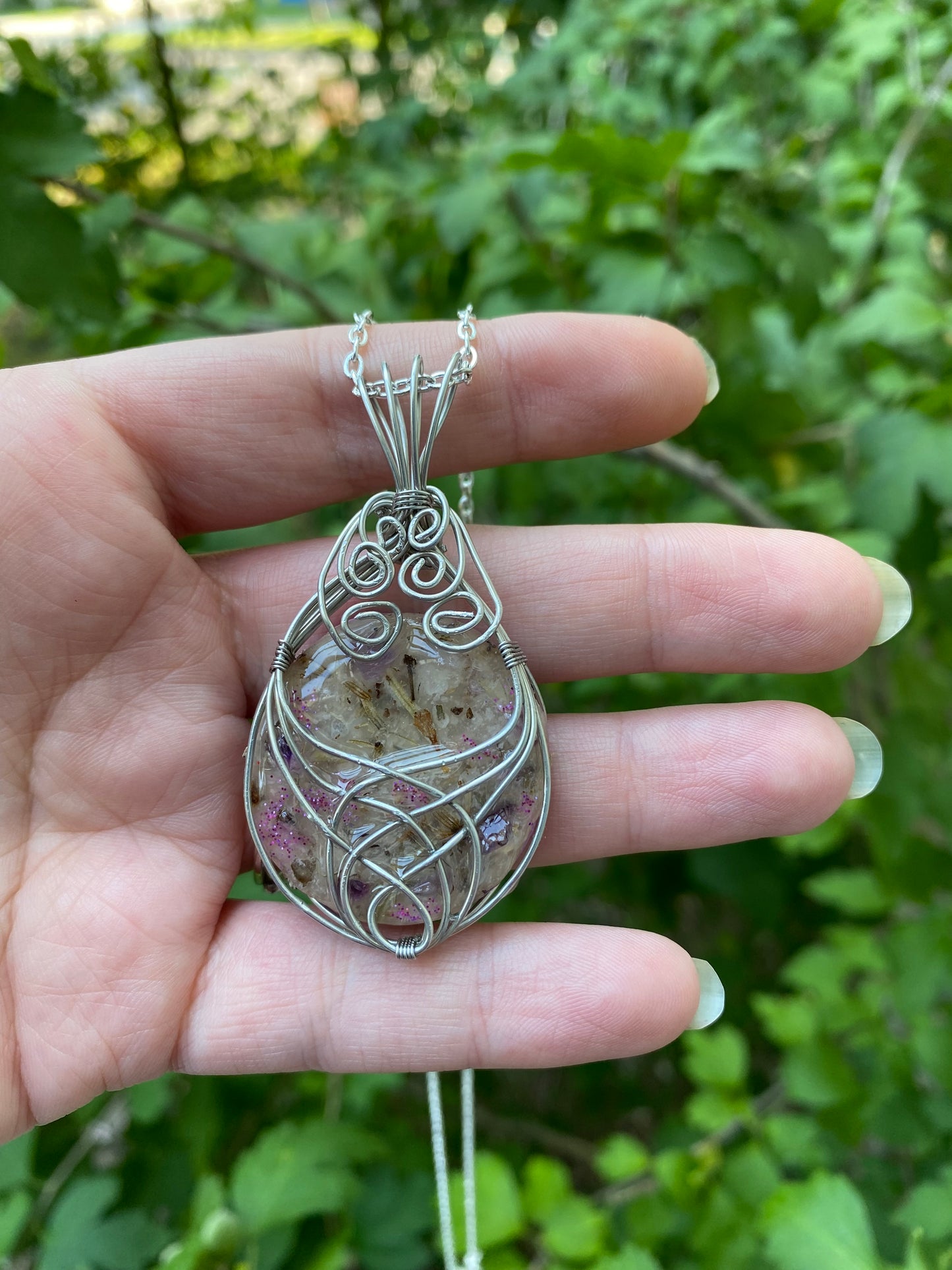 Strength and Protection Pendant with Chain