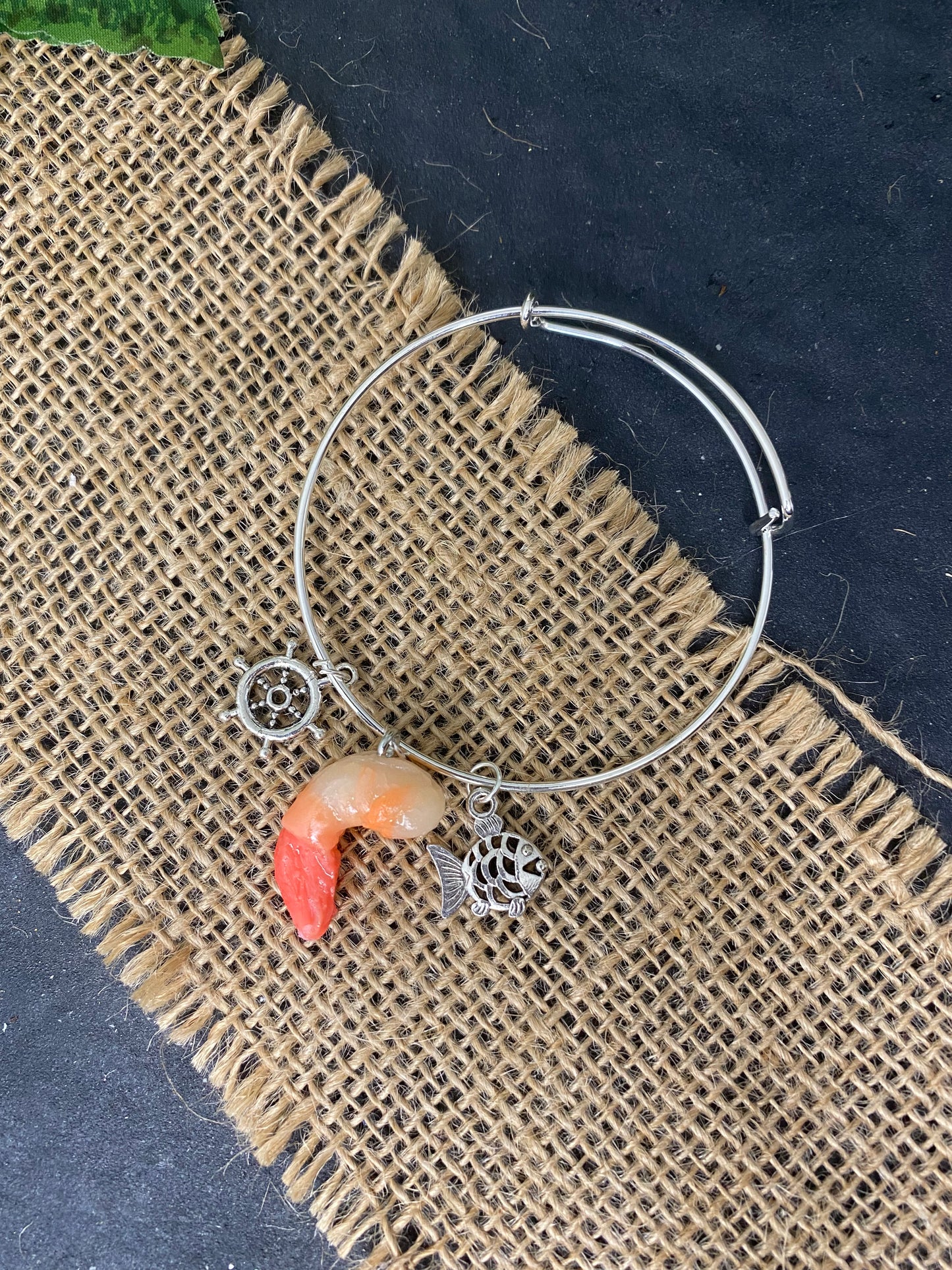 Shrimp Charm Bracelet