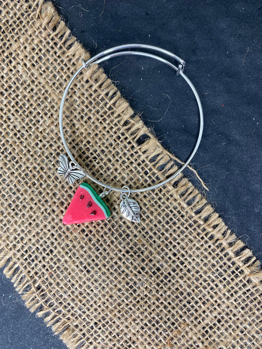 Watermelon Charm Bracelet